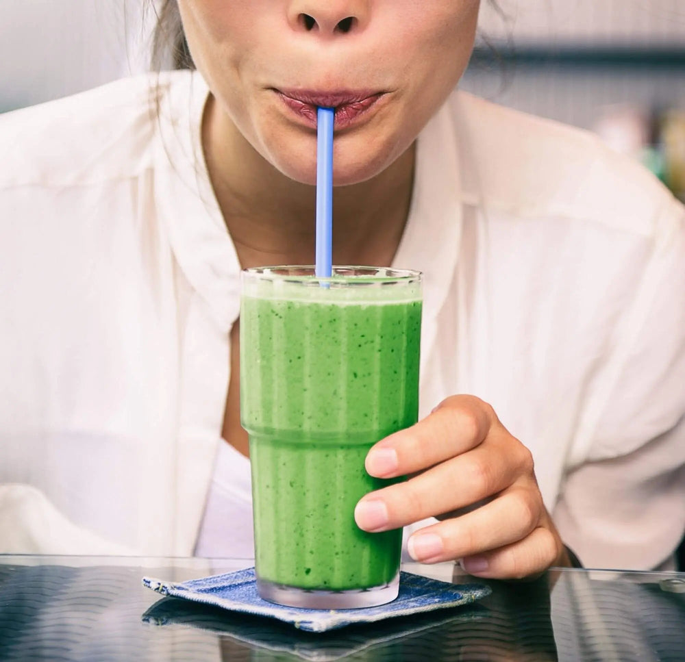 Bright green matcha prepared for everyday drinking