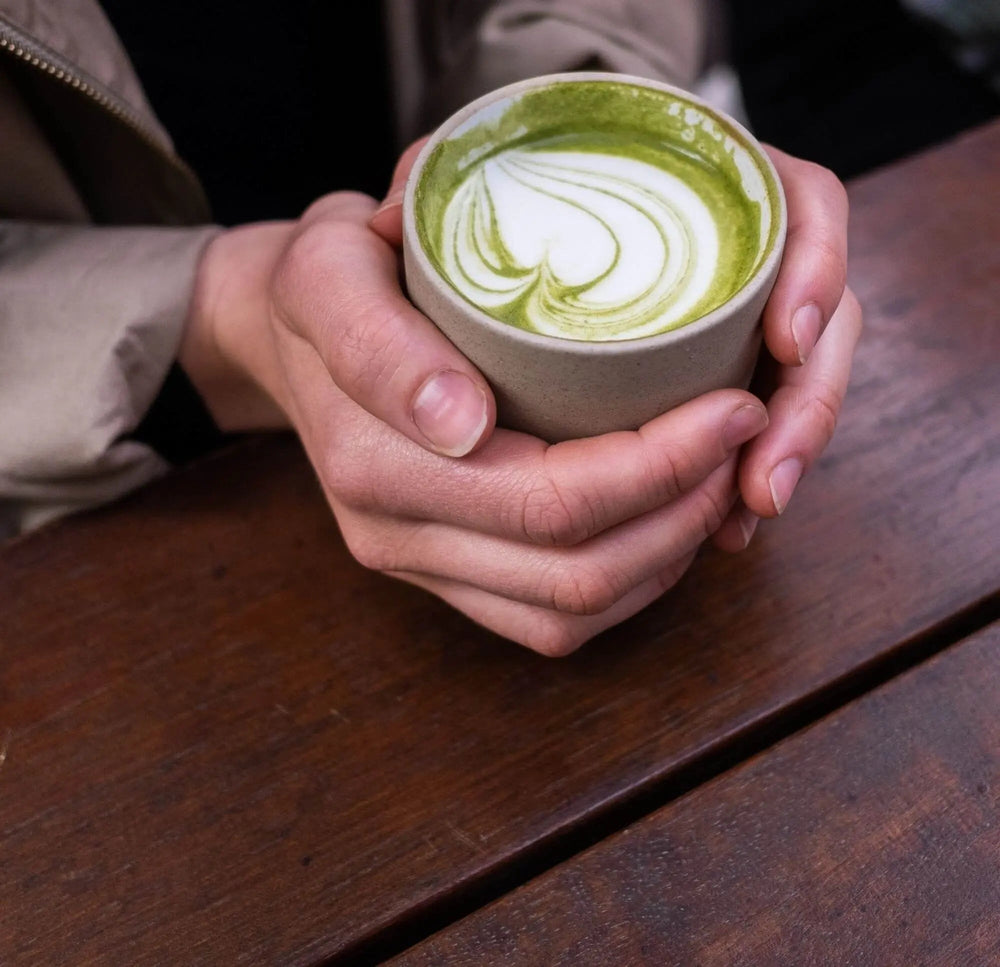 Matcha tea representing current research on green tea compounds