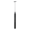 Leigh Leaf Electric Matcha Whisk - A sleek stainless steel frother for creating smooth matcha drinks and more.