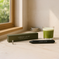 Leigh Leaf Electric Matcha Whisk battery-operated design perfect for on-the-go frothing of matcha and other drinks.