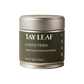 Tay Leaf Kyoto Teien matcha container on a white background